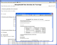 CYPECAD – Récapitulatifs. Cliquez pour agrandir l'image